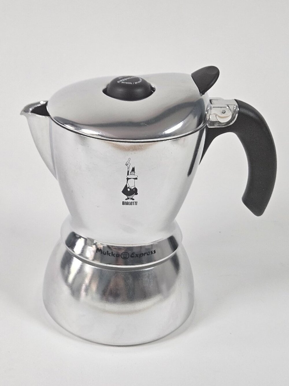 Bialetti Mukka Express Stove Top Espresso Cappuccino Latte Coffee Maker Open Box